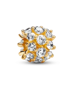 Sparkling Round Charm