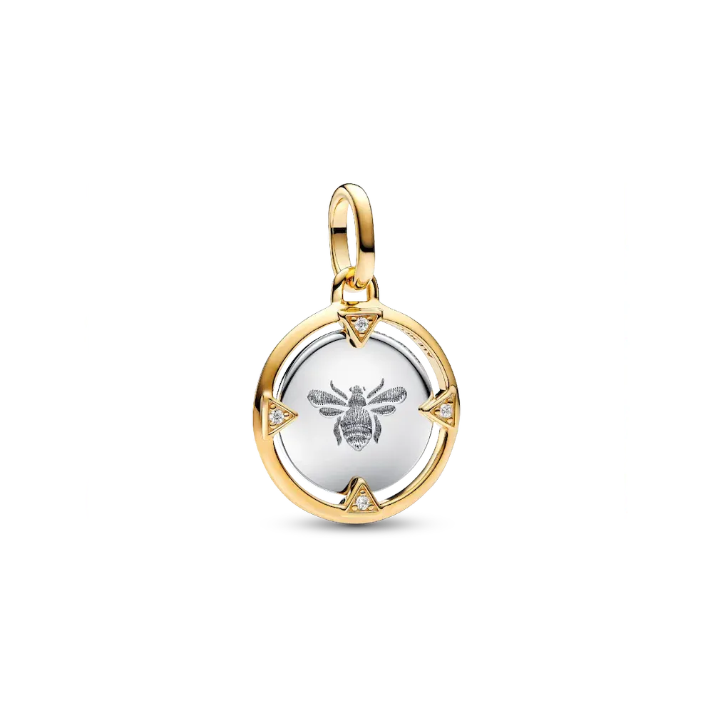 Bee Medallion Charm