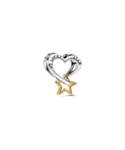 Lucky Star & Heart Charm