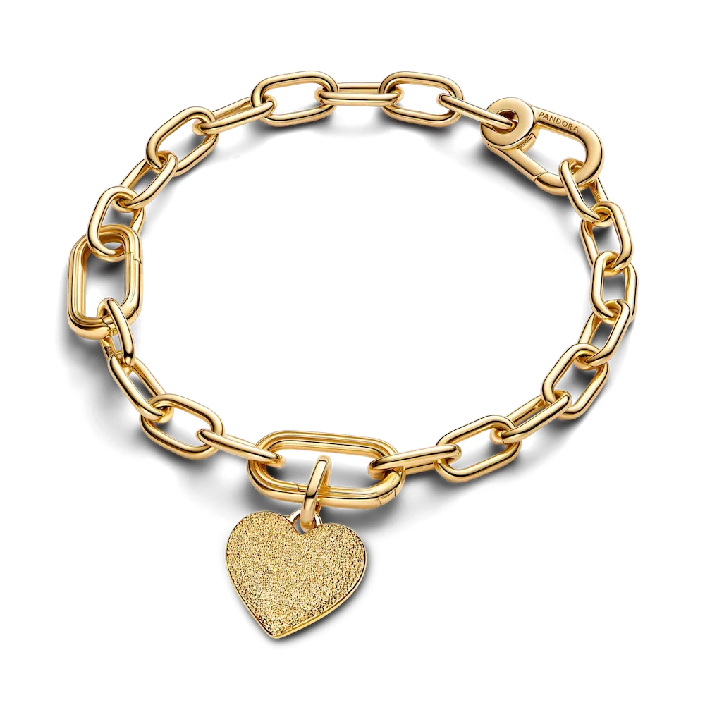 Engravable Heart Medallion Charm - Image 7