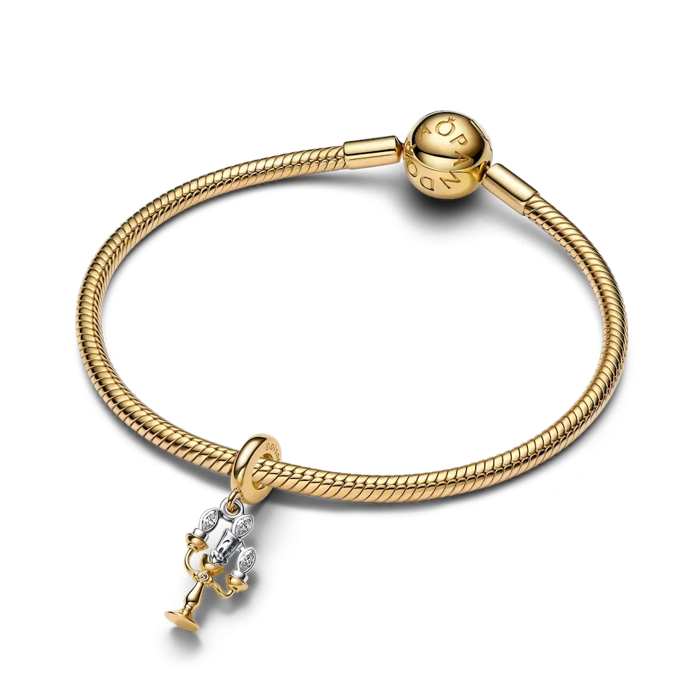 Disney Beauty and the Beast Lumiere Dangle Charm - Image 6