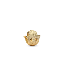 Textured Hamsa Hand Mini Charm