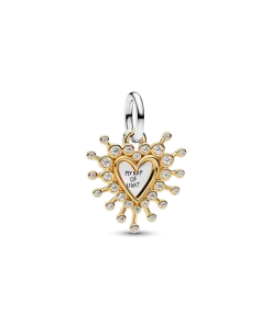 Radiant Heart Double Dangle Charm