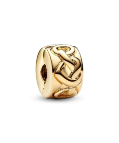 Knotted Hearts Clip Charm