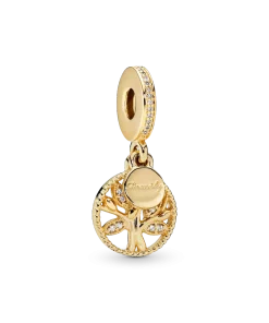 Sparkling Family Tree Dangle Charm