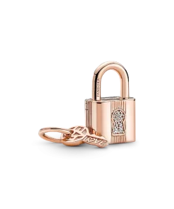 Padlock & Key Dangle Charm