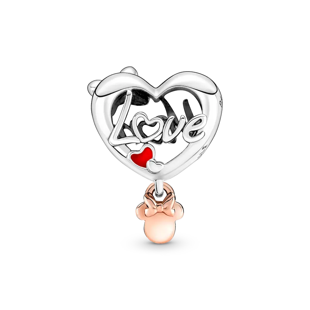 Disney Minnie Mouse Mom Heart Charm - Image 6