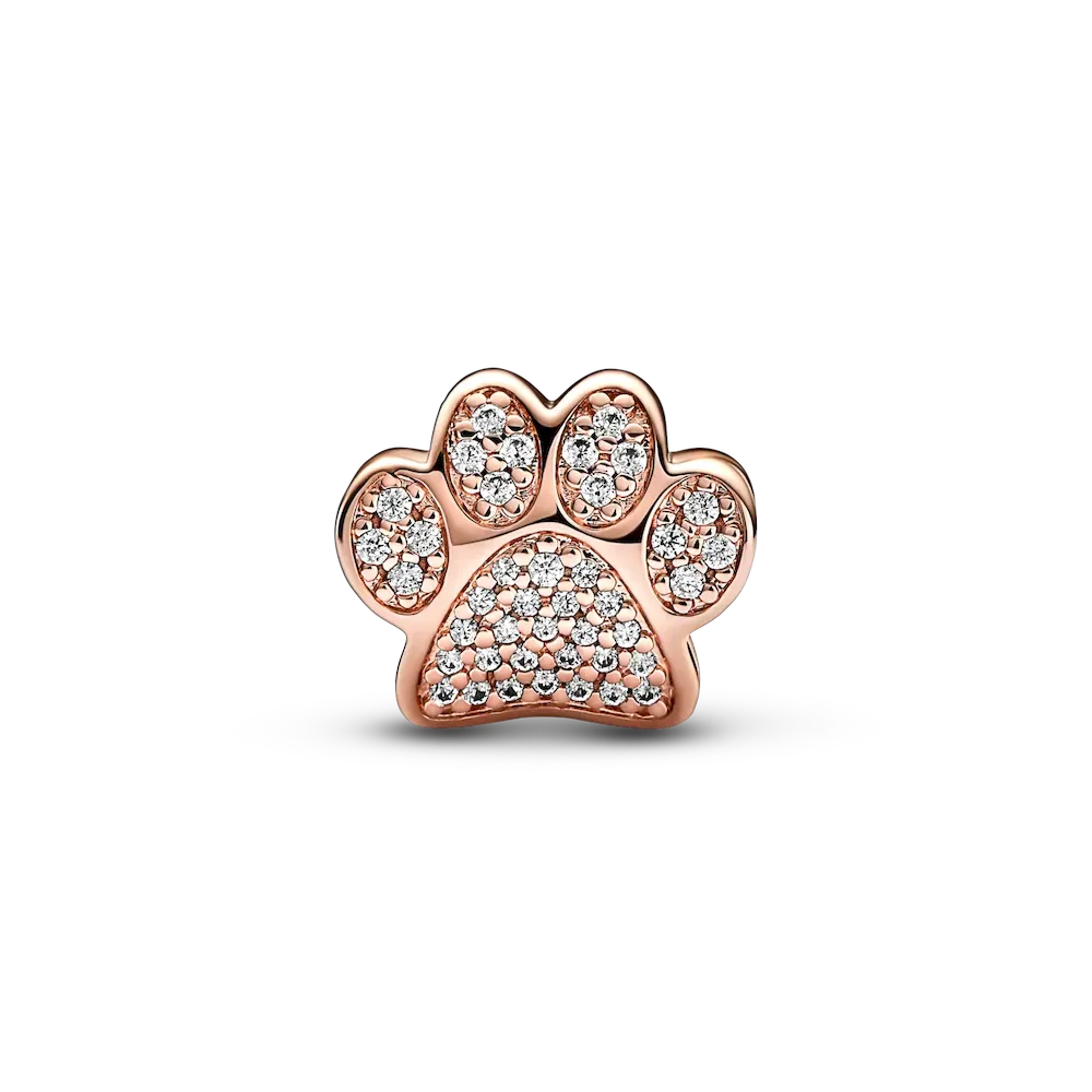 Sparkling Paw Print Charm - Image 4