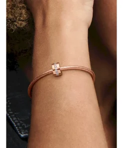 Alternative view of Sparkling Row Spacer Charm