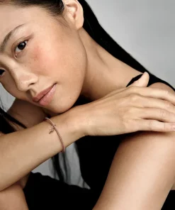 Alternative view of FINAL SALE - Letter P Script Alphabet Dangle Charm