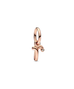 FINAL SALE - Letter R Script Alphabet Dangle Charm