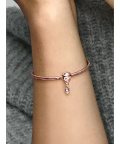 Alternative view of Two-tone Santa Claus in Hot Air Balloon Charm