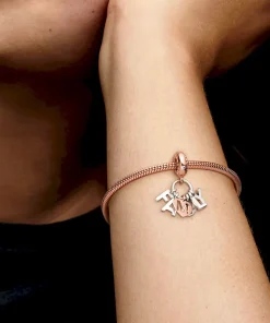 Alternative view of Family Letters Dangle Charm