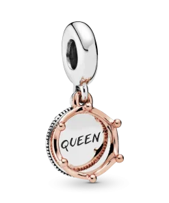 Queen & Regal Crown Dangle Charm