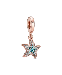 Sparkling Starfish Dangle Charm