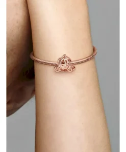 Alternative view of Disney Cinderella Sparkling Carriage Charm