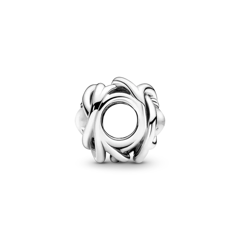 April Clear Eternity Circle Charm - Image 4