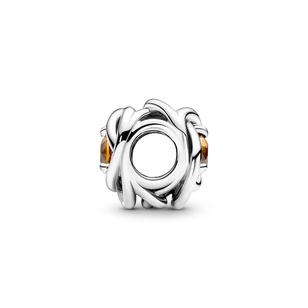 November Honey Eternity Circle Charm - Image 4