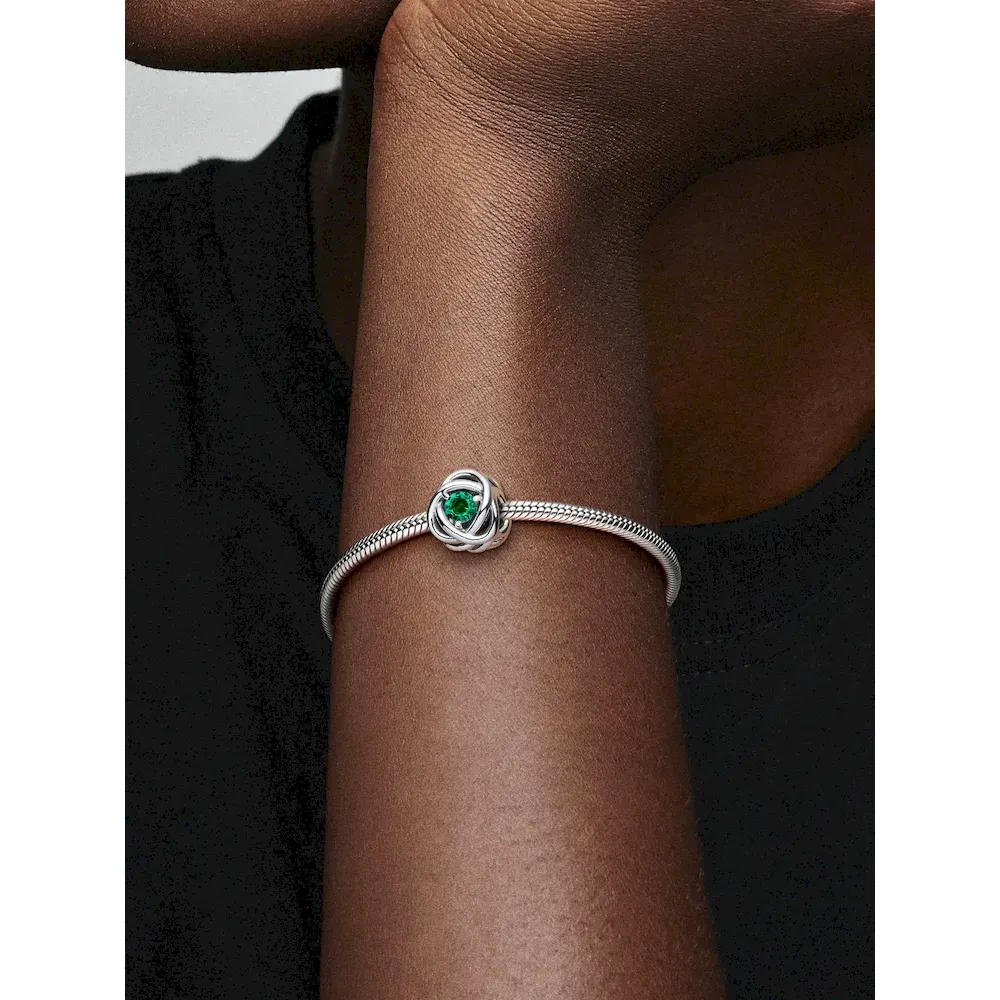 May Green Eternity Circle Charm - Image 2