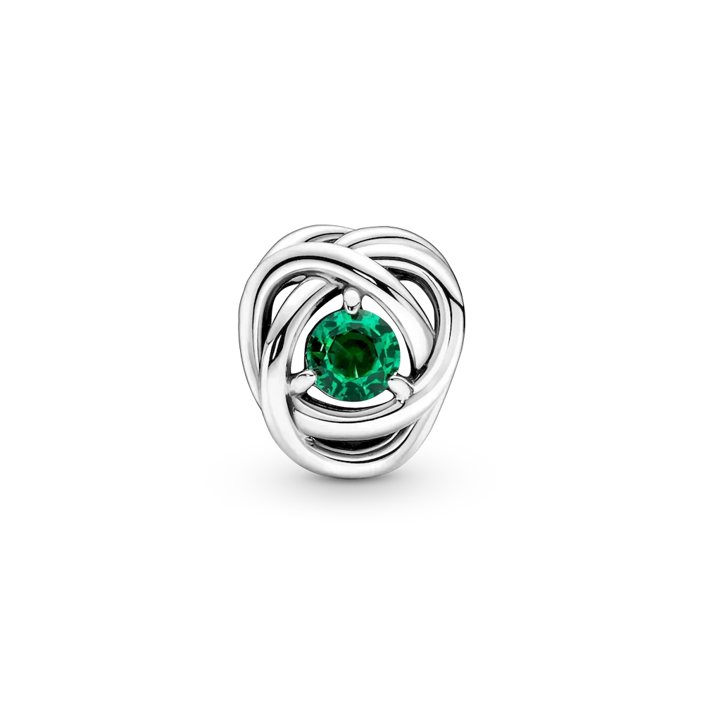 May Green Eternity Circle Charm - Image 4