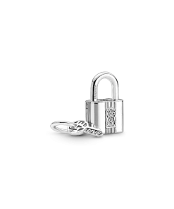 Padlock and Key Dangle Charm