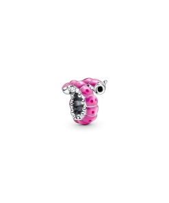 Cute Curled Caterpillar Charm