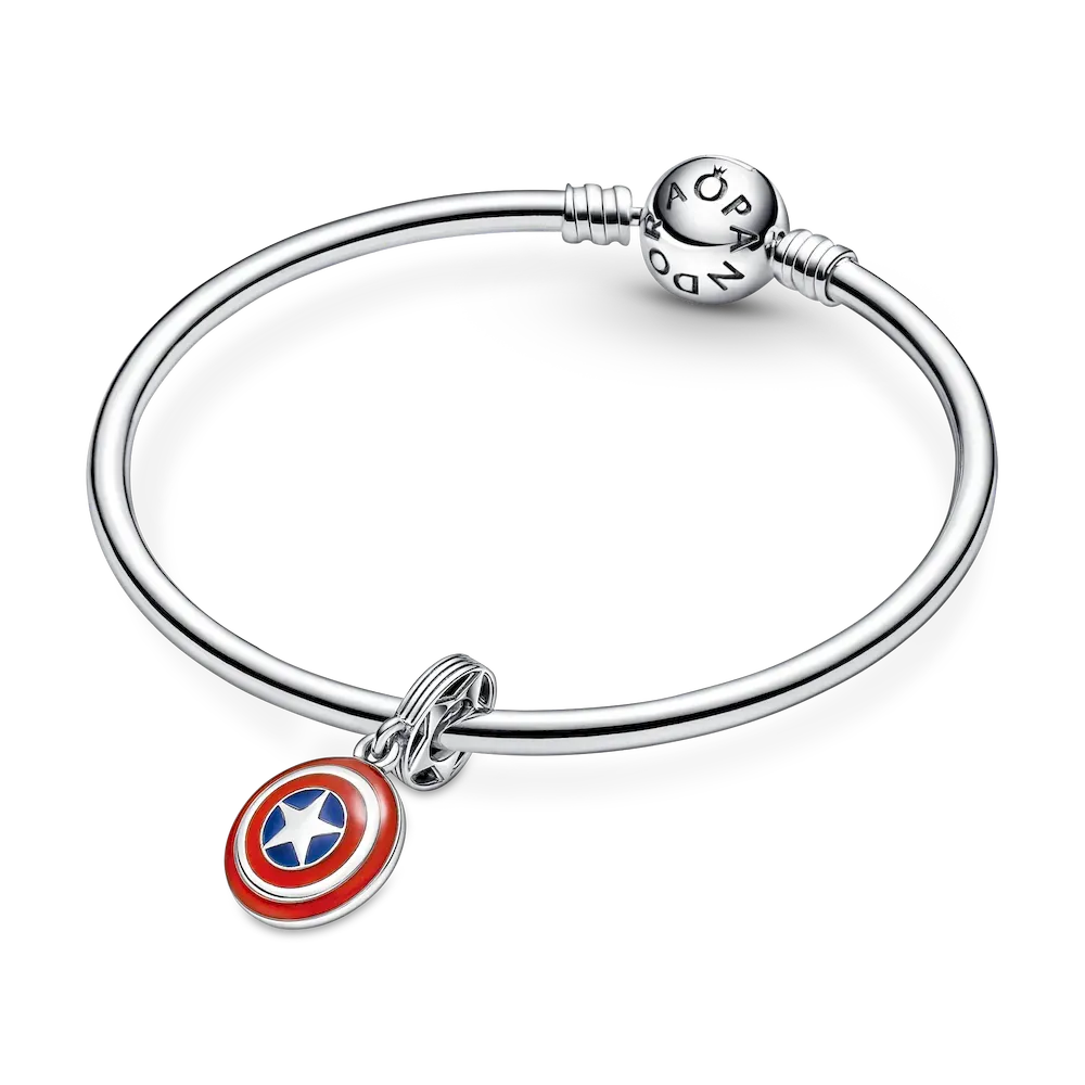 Marvel The Avengers Captain America Shield Dangle Charm - Image 6