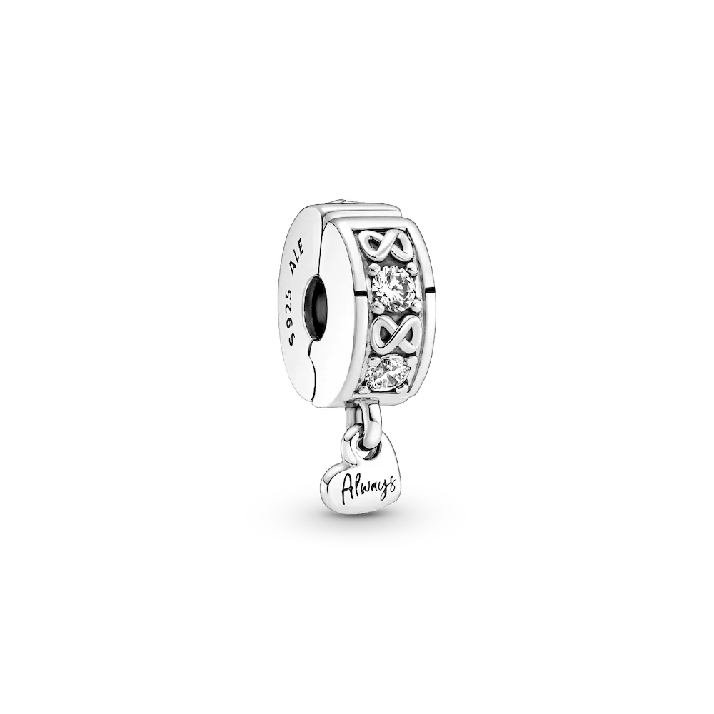 Family Always Pavé Clip Charm