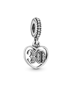 30th Celebration Dangle Charm