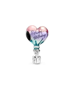 Happy Birthday Hot Air Balloon Charm