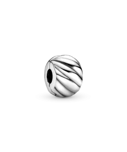 Polished Feathered Clip Charm
