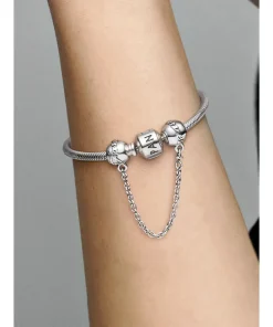 Alternative view of Family Forever Safety Chain Charm