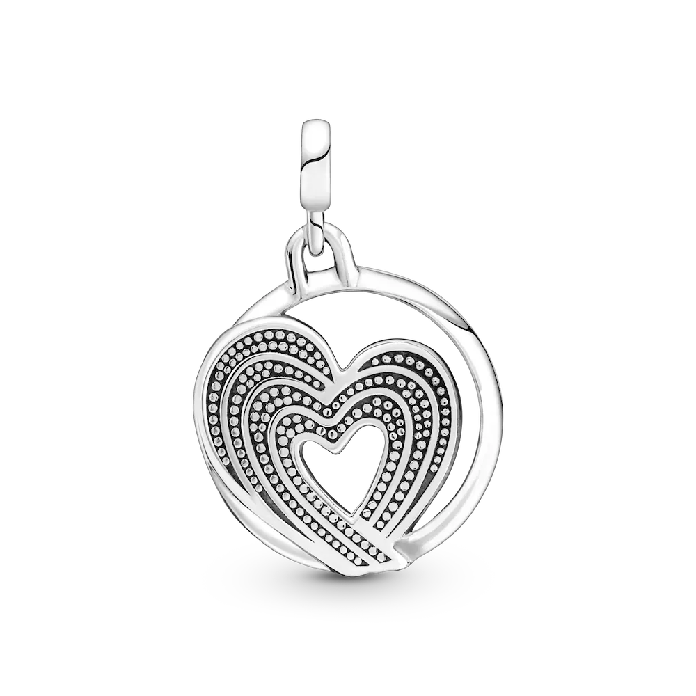 FINAL SALE - Pandora ME Rainbow Heart of Freedom Medallion Charm - Image 7