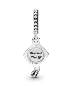 Alternative view of Graduation Cap Dangle Charm
