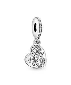 Forever Friends Heart Dangle Charm