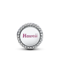 Alternative view of Hawaii Hibiscus Flower Charm