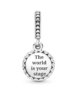 Alternative view of Theatre Masks Dangle Charm