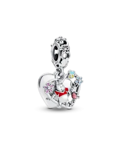 Disney Winnie the Pooh & Piglet Double Dangle Charm