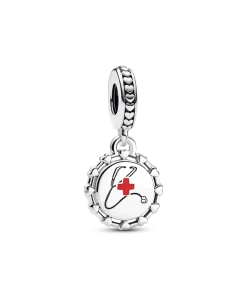 Stethoscope Engravable Dangle Charm