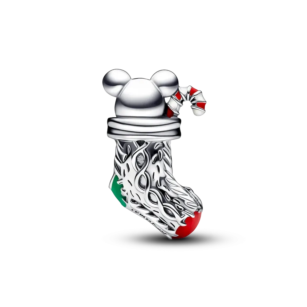 Festive Mouse & Stocking Charm - Image 4