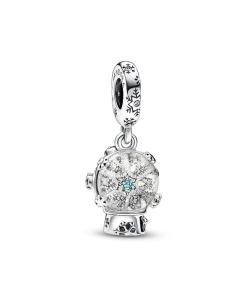 Snowflake Snow Globe Dangle Charm