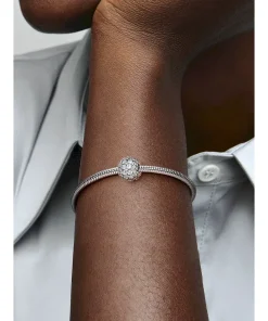 Alternative view of Sparkling Pavé Round Charm