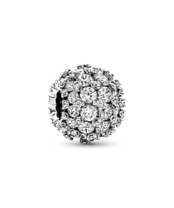 Sparkling Pavé Round Charm