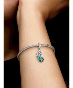 Alternative view of Disney The Little Mermaid Ariel Dangle Charm