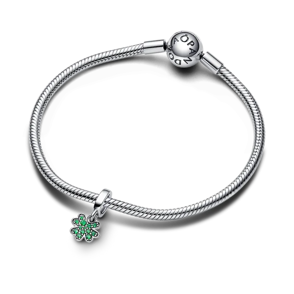 Four Leaf Clover Dangle Charm - Image 5