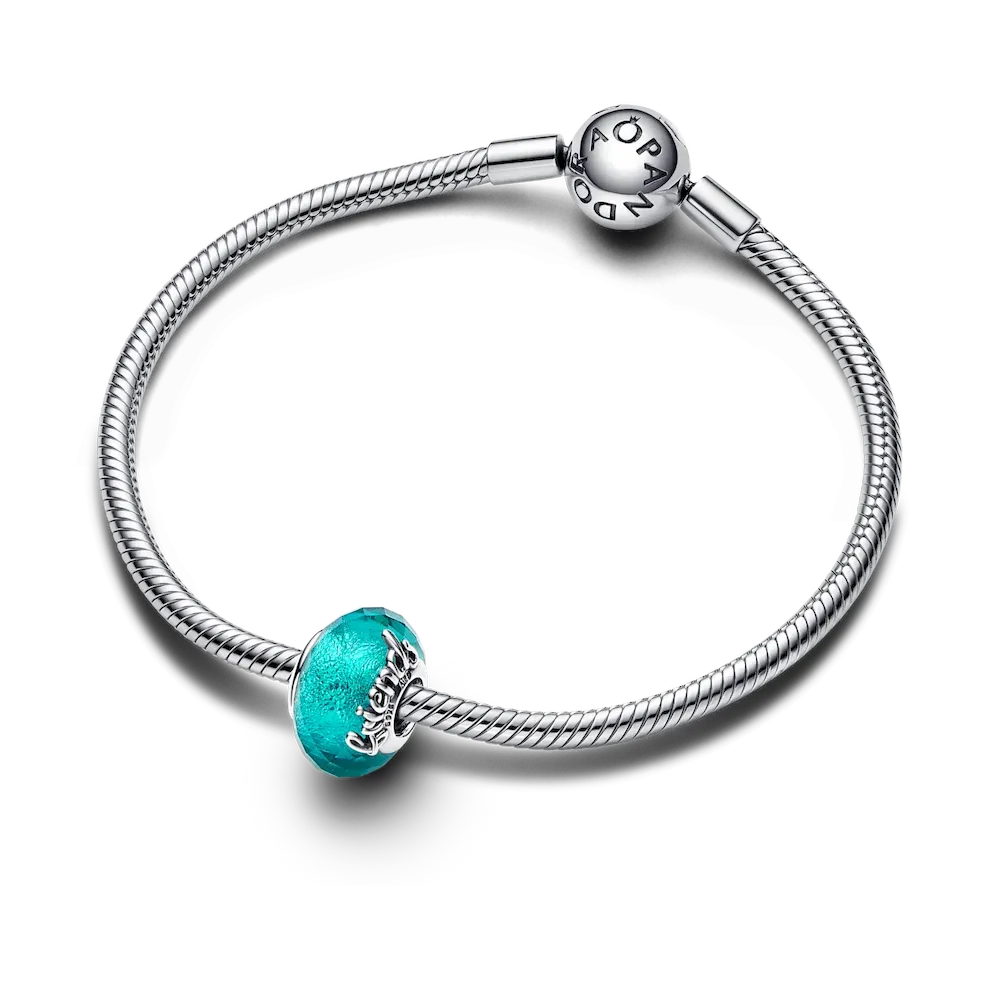 Faceted Murano Glass Friendship Charm - Image 5