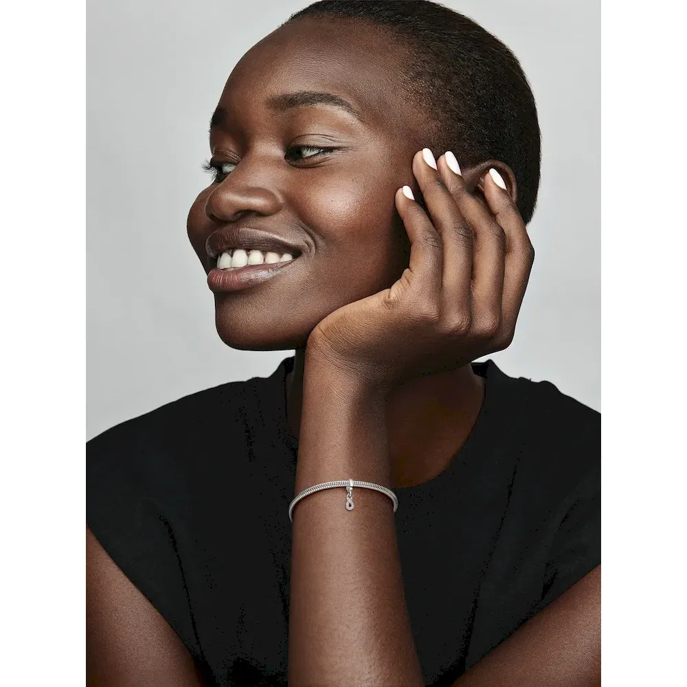 Sparkling Infinity Dangle Charm - Image 3