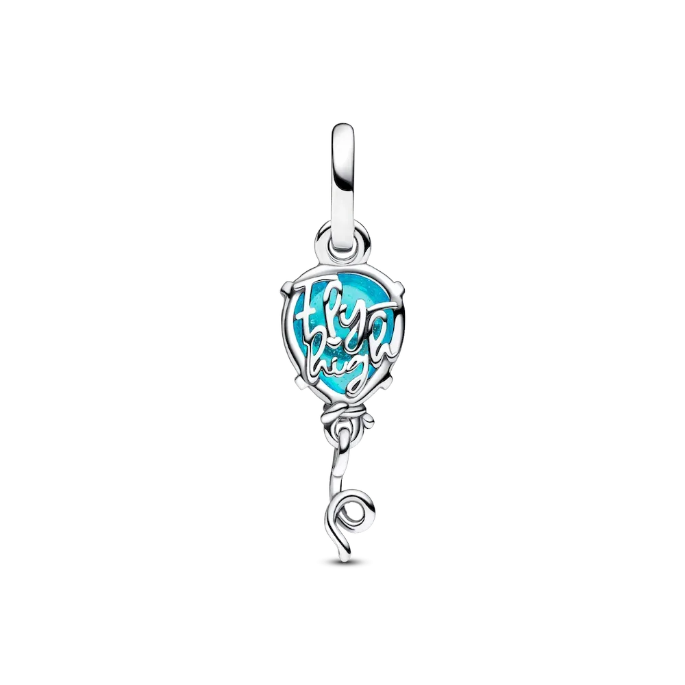Blue Murano Glass Balloon Dangle Charm - Image 4