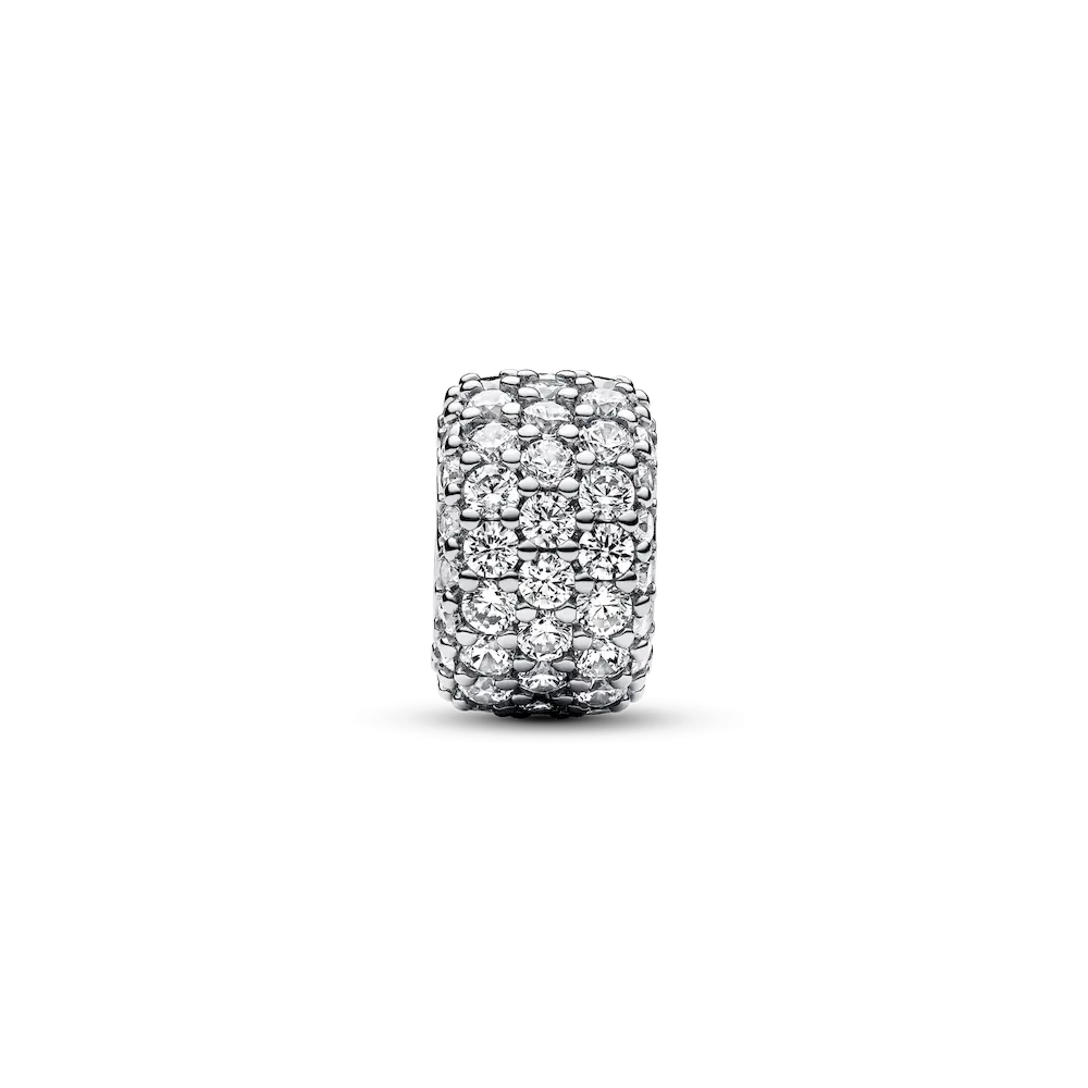 Sparkling Pavé Triple-row Charm - Image 6