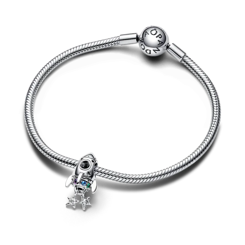 Space Love Rocket Charm - Image 5